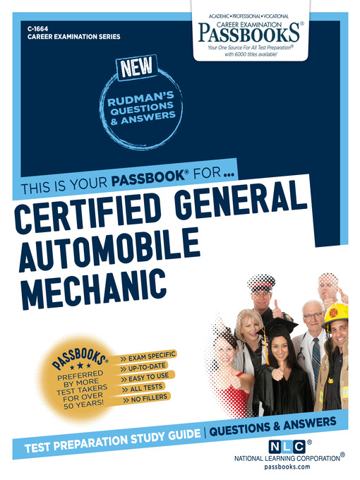Title details for Certified General Automobile Mechanic (ASE) by National Learning Corporation - Available